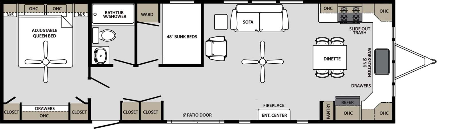 44FKBH-C-P Floorplan Image